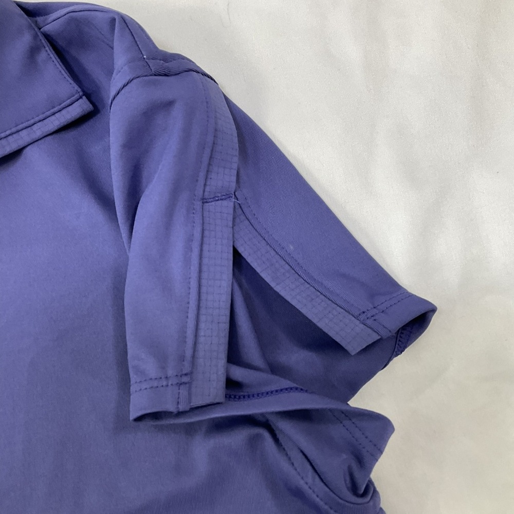 Inphorm Women's Sz S Blue Collared Golf, Tennis Shirt Cap Sleeve Sport 555 - Picture 6 of 8
